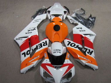 Discount 2004-2005 White Orange Repsol Honda CBR1000RR Moto Fairings Canada