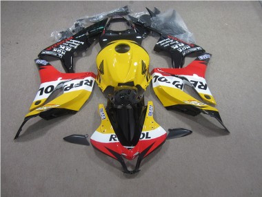 Discount 2004-2005 Yellow Repsol Honda CBR1000RR Bike Fairing Kit Canada