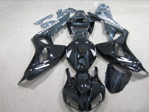 Discount 2006-2007 Black White Decal Honda CBR1000RR Motorcycle Fairing Kits Canada Discount 2006-2007 Black White Decal Honda CBR1000RR Motorcycle Fairing Kits Canada