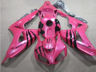 Discount 2006-2007 Pink Black Monster Honda CBR1000RR Motor Fairings Canada