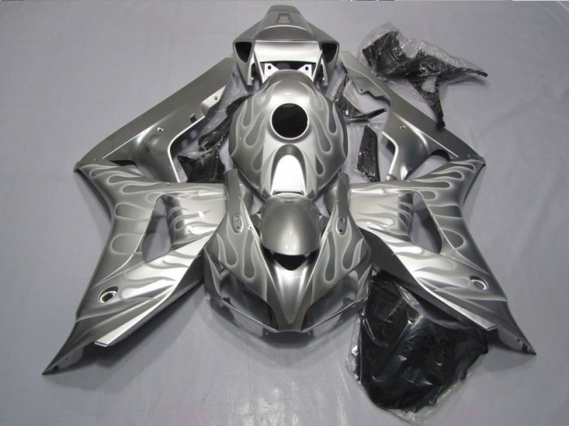 Discount 2006-2007 Silver Flame Honda CBR1000RR Bike Fairings Canada Discount 2006-2007 Silver Flame Honda CBR1000RR Bike Fairings Canada