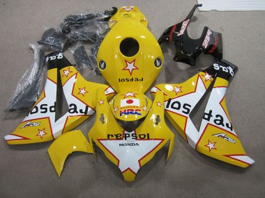 Discount 2008-2011 Yellow Repsol HRC Honda CBR1000RR Replacement Motorcycle Fairings Canada