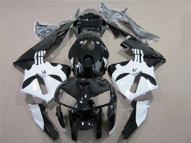 Discount 2005-2006 Black White Honda CBR600RR Motorcycle Fairings Canada