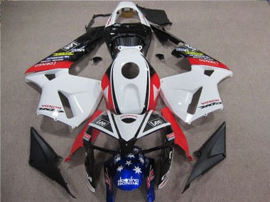 Discount 2005-2006 White Red Blue Lee Honda CBR600RR Motorbike Fairing Canada