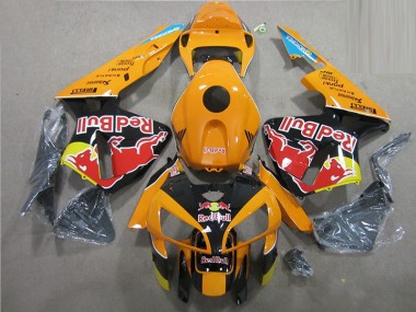Discount 2005-2006 Orange Black Red Bull Honda CBR600RR Motorbike Fairing Canada