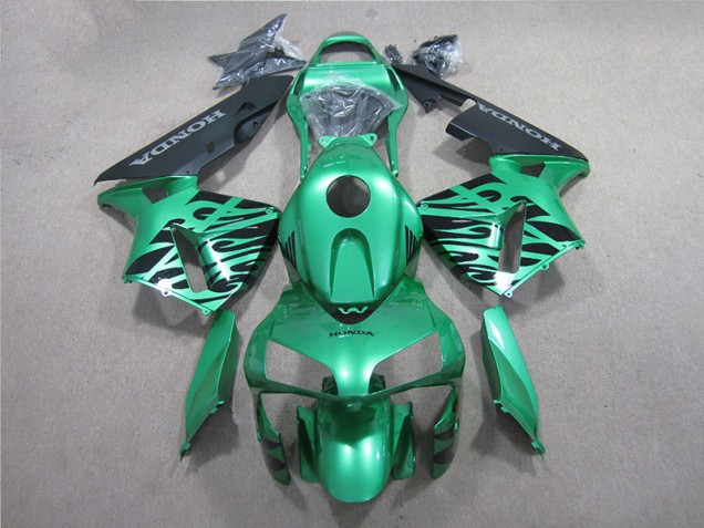 Discount 2005-2006 Green Black Honda CBR600RR Motorcycle Fairings Kit Canada Discount 2005-2006 Green Black Honda CBR600RR Motorcycle Fairings Kit Canada