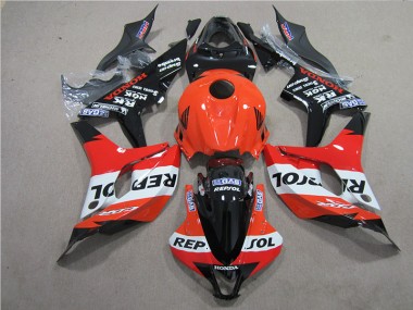 Discount 2007-2008 Orange Black Repsol Honda CBR600RR Bike Fairing Kit Canada