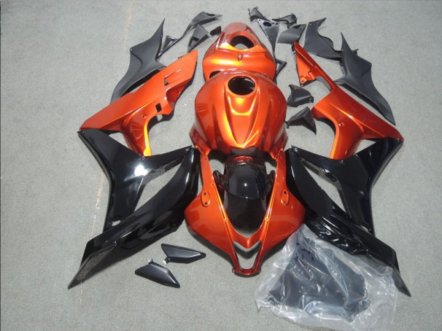 Discount 2007-2008 Orange Black Honda CBR600RR Motorbike Fairing Canada Discount 2007-2008 Orange Black Honda CBR600RR Motorbike Fairing Canada