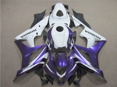 Discount 2007-2008 Purple White Honda CBR600RR Motor Bike Fairings Canada