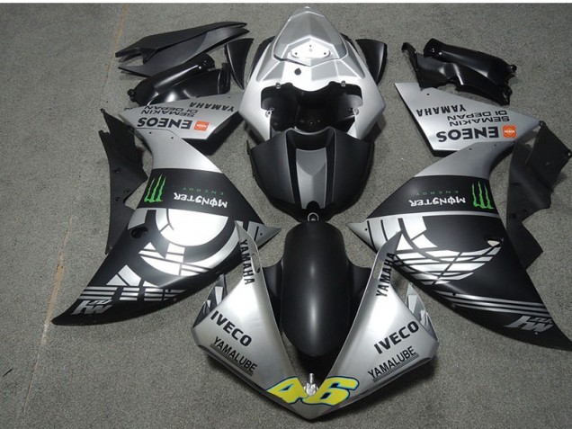 Discount 2007-2008 Black Silver Monster IVECO 46 Honda CBR600RR Motorcycle Fairings Canada Discount 2007-2008 Black Silver Monster IVECO 46 Honda CBR600RR Motorcycle Fairings Canada