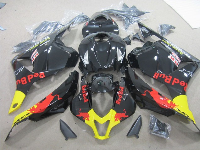 Discount 2009-2012 Black Yellow Red Bull Honda CBR600RR Motorbike Fairings Canada