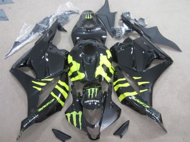 Discount 2009-2012 Black Green Monster Honda CBR600RR Motorcycle Fairing Canada