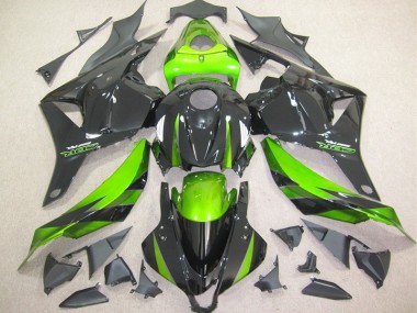 Discount 2009-2012 Black Green Honda CBR600RR Bike Fairing Kit Canada