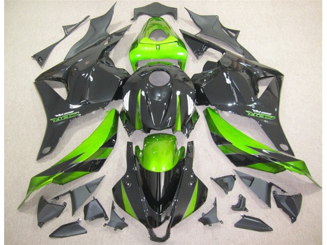 Discount 2009-2012 Black Green Honda CBR600RR Bike Fairing Kit Canada Discount 2009-2012 Black Green Honda CBR600RR Bike Fairing Kit Canada