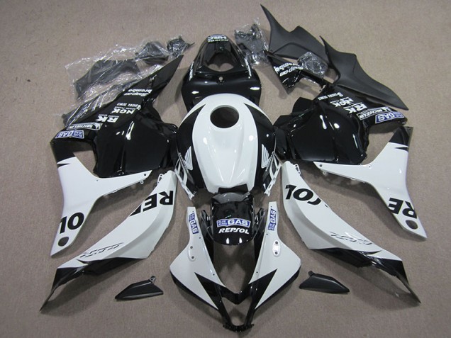 Discount 2009-2012 Black White Repsol Honda CBR600RR Motorcycle Replacement Fairings Canada Discount 2009-2012 Black White Repsol Honda CBR600RR Motorcycle Replacement Fairings Canada