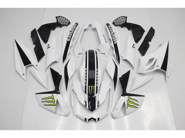 Discount 2007-2009 White Kawasaki Z1000 Moto Fairings Canada Discount 2007-2009 White Kawasaki Z1000 Moto Fairings Canada