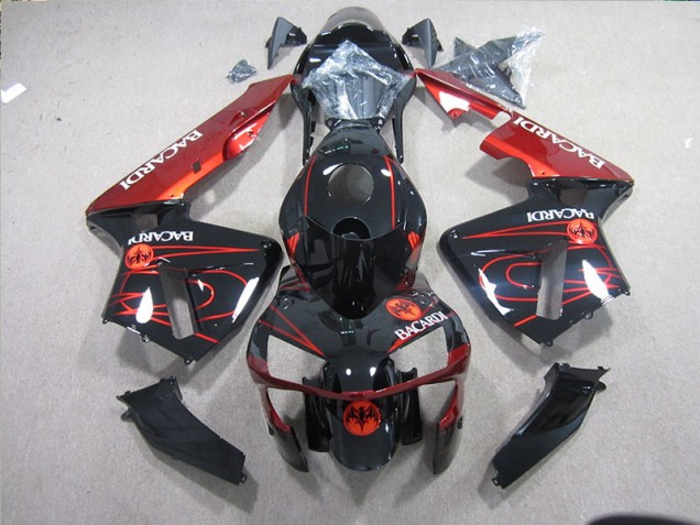 Discount 2003-2005 Black Red Racardi Kawasaki ZX10R Bike Fairing Canada Discount 2003-2005 Black Red Racardi Kawasaki ZX10R Bike Fairing Canada