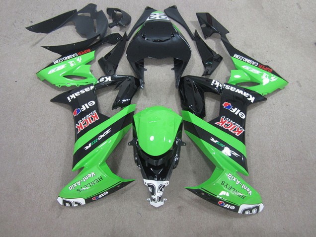 Discount 2008-2010 Black Green Kawasaki ZX10R Bike Fairings Canada Discount 2008-2010 Black Green Kawasaki ZX10R Bike Fairings Canada