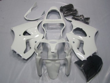 Discount 2000-2002 White Kawasaki ZX6R Bike Fairing Kit Canada