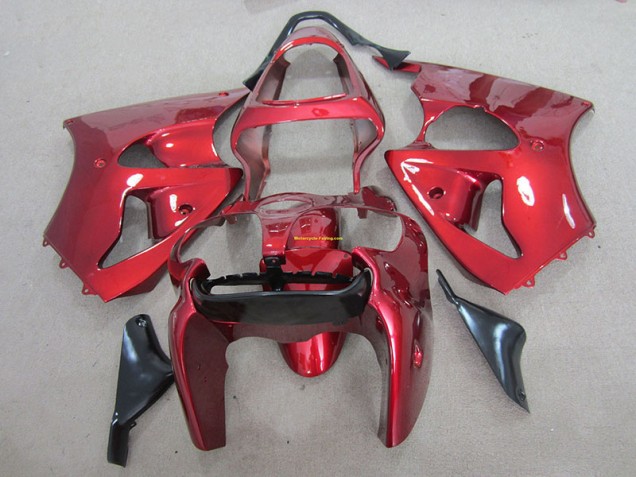 Discount 2000-2002 Red Kawasaki ZX6R Motorcycle Fairings Canada Discount 2000-2002 Red Kawasaki ZX6R Motorcycle Fairings Canada