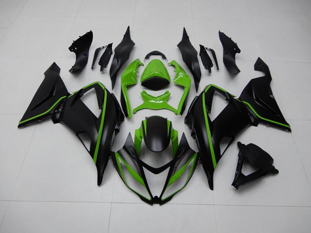 Discount 2013-2018 Black Green Kawasaki ZX6R Replacement Motorcycle Fairings Canada