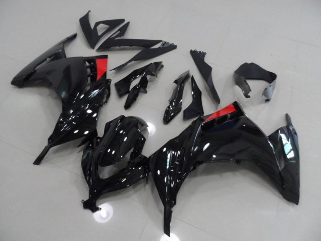 Discount 2013-2016 Black Red Kawasaki ZX300R Bike Fairing Kit Canada Discount 2013-2016 Black Red Kawasaki ZX300R Bike Fairing Kit Canada