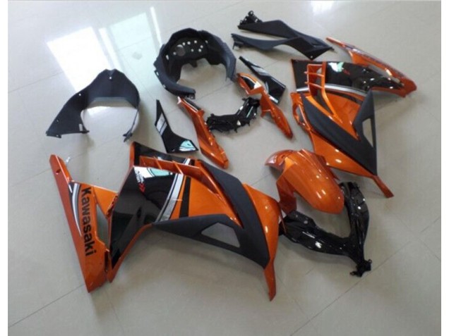 Discount 2013-2016 Black Orange Kawasaki ZX300R Motor Fairings Canada Discount 2013-2016 Black Orange Kawasaki ZX300R Motor Fairings Canada