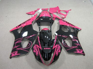 Discount 2003-2004 Pink Black Suzuki GSXR1000 Bike Fairing Kit Canada