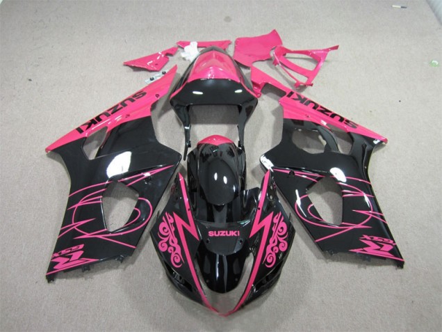Discount 2003-2004 Pink Black Suzuki GSXR1000 Bike Fairing Kit Canada Discount 2003-2004 Pink Black Suzuki GSXR1000 Bike Fairing Kit Canada