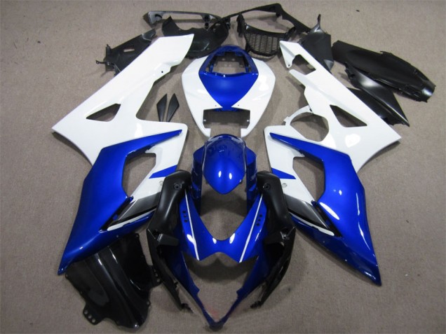 Discount 2005-2006 Blue White Suzuki GSXR1000 Motorcycle Fairings Canada Discount 2005-2006 Blue White Suzuki GSXR1000 Motorcycle Fairings Canada