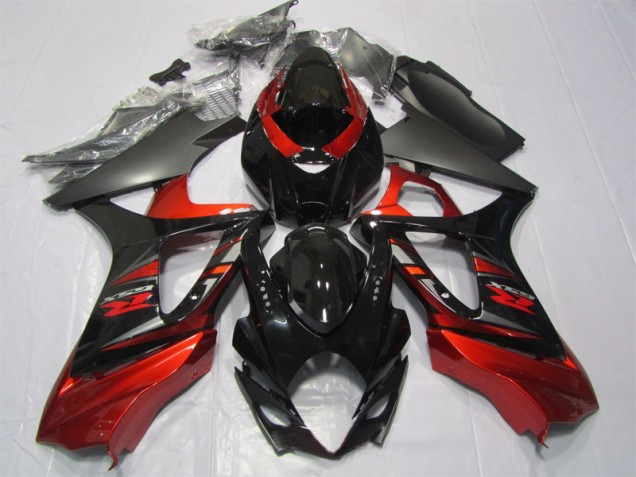 Discount 2007-2008 Black Red Suzuki GSXR1000 Motorcycle Fairing Kit Canada Discount 2007-2008 Black Red Suzuki GSXR1000 Motorcycle Fairing Kit Canada
