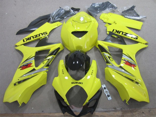 Discount 2007-2008 Yellow Black Suzuki GSXR1000 Motorcycle Fairings Kit Canada Discount 2007-2008 Yellow Black Suzuki GSXR1000 Motorcycle Fairings Kit Canada