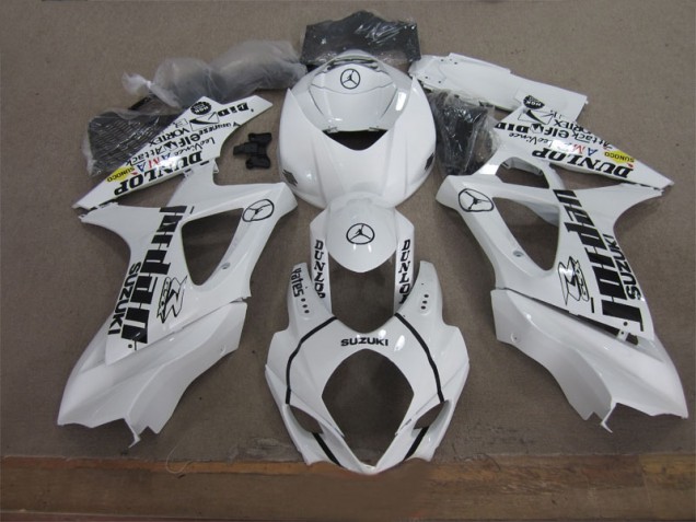 Discount 2007-2008 White Black Jordan Suzuki GSXR1000 Motorbike Fairings Canada Discount 2007-2008 White Black Jordan Suzuki GSXR1000 Motorbike Fairings Canada