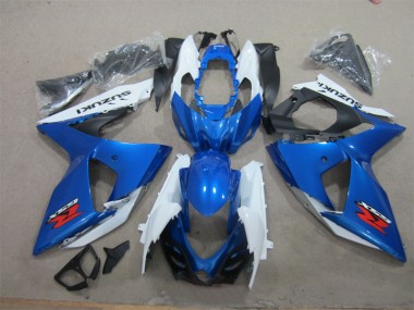 Discount 2009-2016 Blue White Suzuki GSXR1000 Motorcycle Fairings Canada