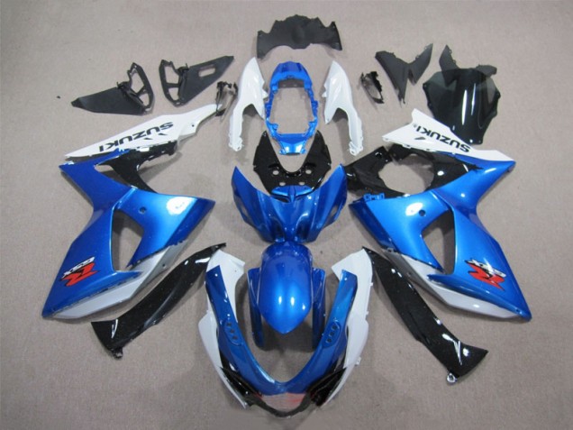 Discount 2009-2016 Blue White Suzuki GSXR1000 Bike Fairings Canada Discount 2009-2016 Blue White Suzuki GSXR1000 Bike Fairings Canada