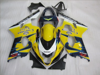 Discount 2004-2005 Yellow Blue Corona Extra Suzuki GSXR600 Bike Fairing Canada
