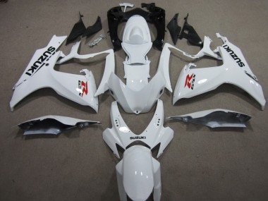 Discount 2006-2007 White Suzuki GSXR600 Motorcycle Fairings Canada