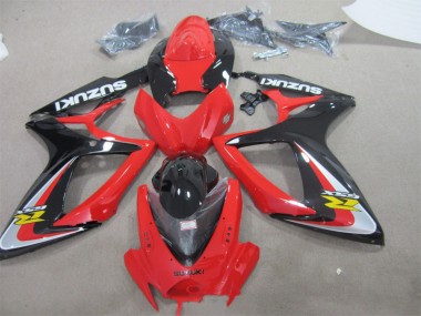 Discount 2006-2007 Red Black Suzuki GSXR600 Replacement Fairings Canada