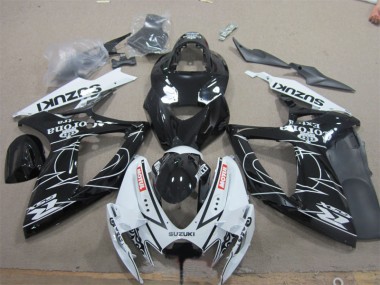 Discount 2006-2007 Black White Corona Extra Motul Suzuki GSXR600 Motorcycle Fairings Canada