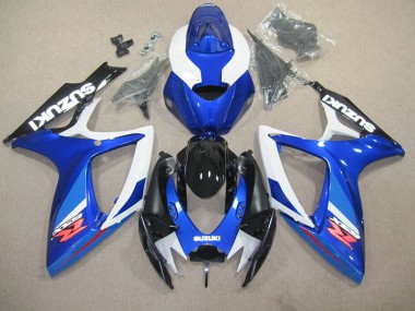 Discount 2006-2007 Blue White Suzuki GSXR600 Replacement Fairings Canada