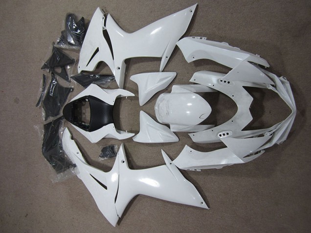 Discount 2011-2024 White Suzuki GSXR600 Replacement Fairings Canada
