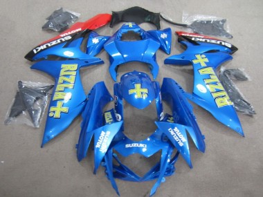 Discount 2011-2024 Blue Yellow Rizla Suzuki GSXR600 Motorcycle Fairings Canada