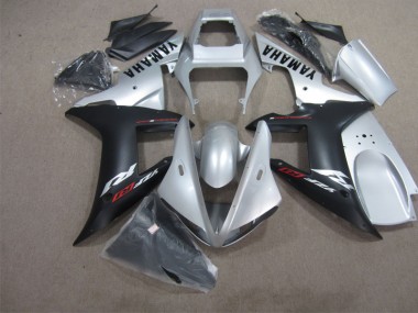 Discount 2002-2003 Black Silver Yamaha YZF R1 Motorbike Fairing Kits Canada