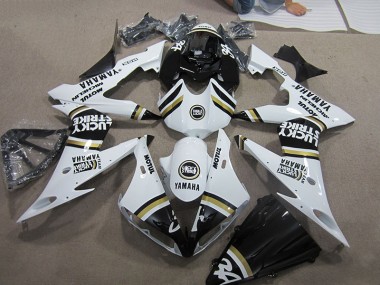 Discount 2004-2006 Black White Lucky Strike Yamaha YZF R1 Motorcycle Fairings Canada