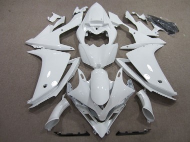 Discount 2007-2008 White Yamaha YZF R1 Motorcycle Fairings Canada