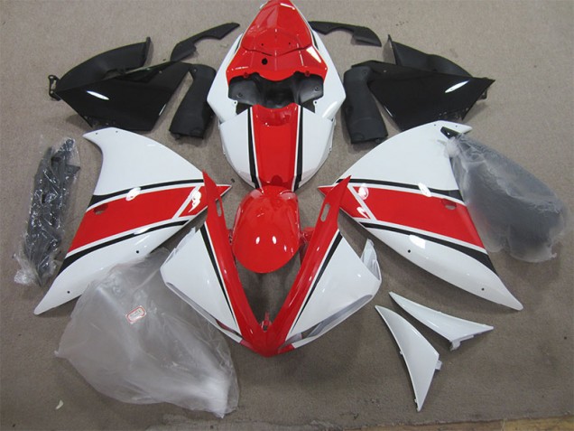 Discount 2012-2014 Red White Yamaha YZF R1 Bike Fairing Kit Canada Discount 2012-2014 Red White Yamaha YZF R1 Bike Fairing Kit Canada