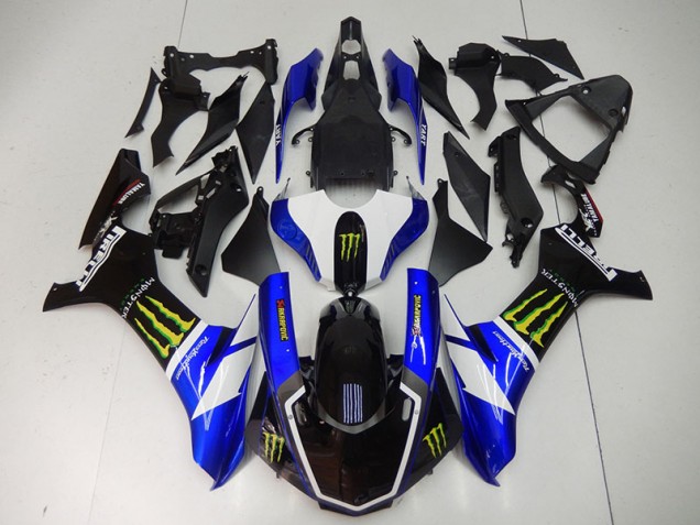 Discount 2015-2019 Blue Black Monster Yamaha YZF R1 Motorbike Fairings Canada Discount 2015-2019 Blue Black Monster Yamaha YZF R1 Motorbike Fairings Canada