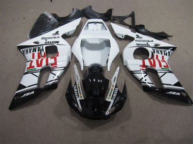 Discount 1998-2002 White Black Fiat Yamaha YZF R6 Motorbike Fairing Kits Canada