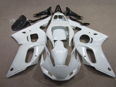 Discount 1998-2002 White Yamaha YZF R6 Motorcycle Replacement Fairings Canada