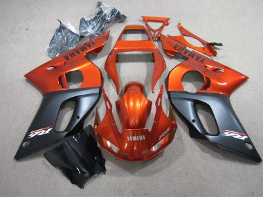Discount 1998-2002 Orange Black Yamaha YZF R6 Motorcycle Fairings Canada